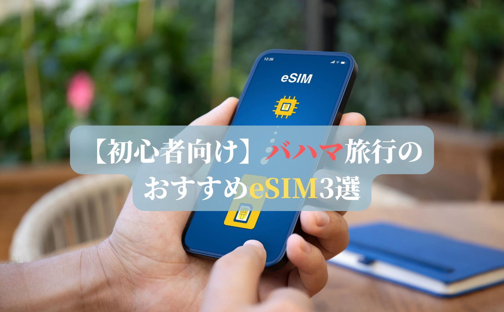 【初心者向け】バハマ旅行のおすすめeSIM3選