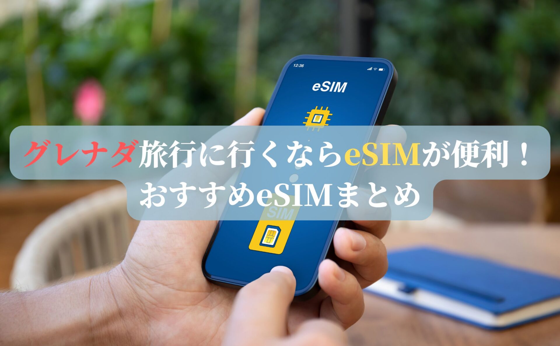 グレナダ旅行に行くならeSIMが便利！おすすめeSIMまとめ