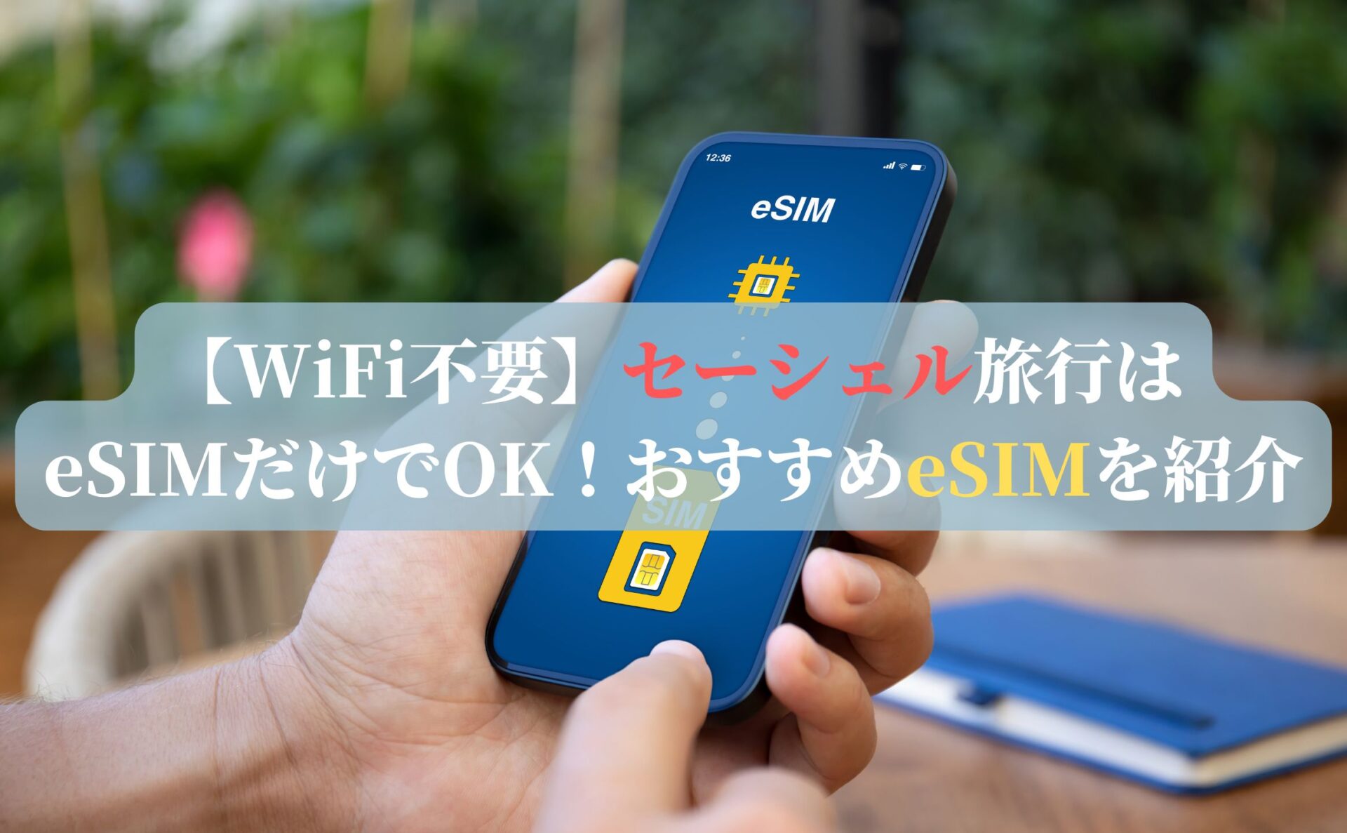 【WiFi不要】セーシェル旅行はeSIMだけでOK！おすすめeSIMを紹介