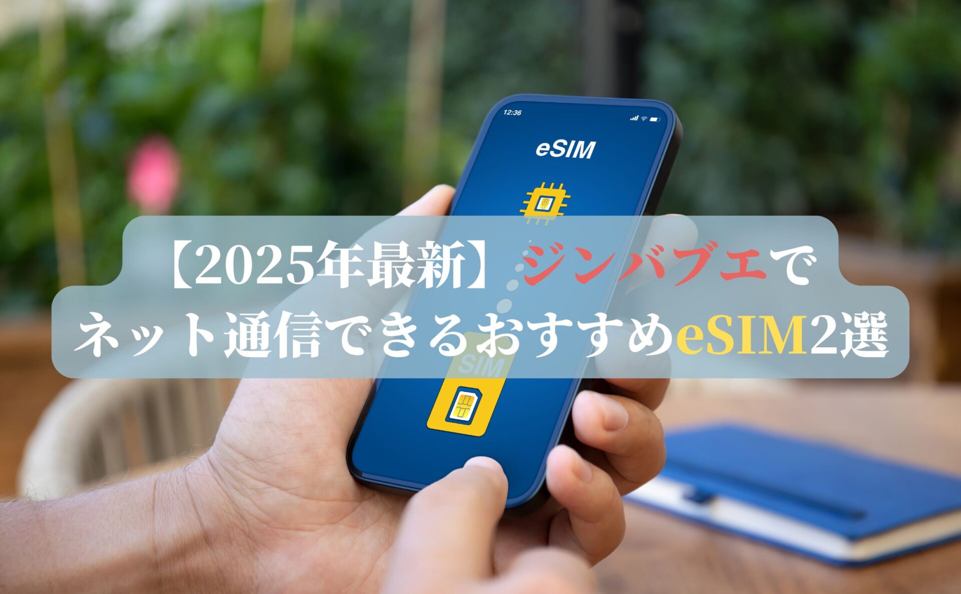 【2025年最新】ジンバブエでネット通信できるおすすめeSIM2選